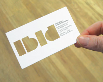 Print materials for Ibid