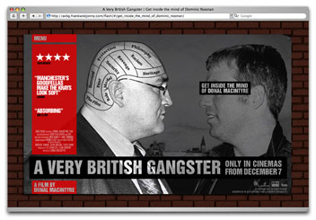 Website for A Very British Gangster